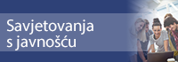 Savjetovanja s javnošću